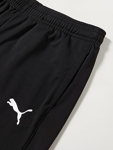 Puma Liga Sideline Poly Pant Core Jr Pantalón, Niños, Negro (Negro/Blanco), 152