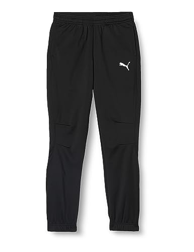 Puma Liga Sideline Poly Pant Core Jr Pantalón, Niños, Negro (Negro/Blanco), 152