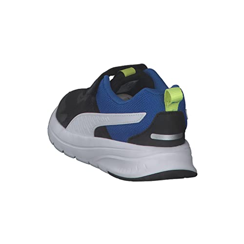 PUMA Puma Evolve Run Mesh AC+ PS, Zapatillas deportivas, Unisex niños, Puma Black-Puma White-Victoria Blue, 30 EU