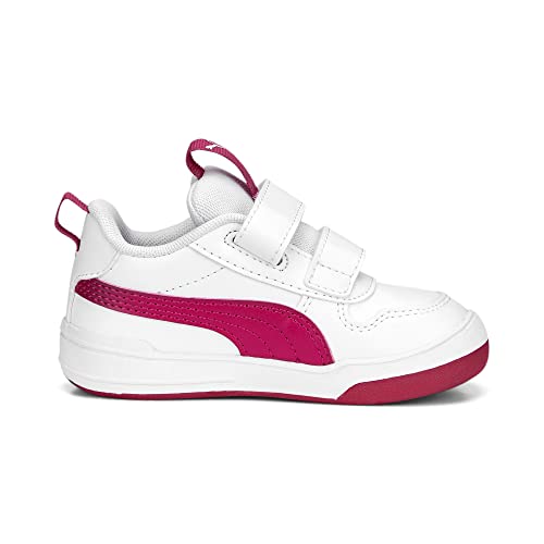 PUMA Puma Multiflex Sl V Inf, Zapatillas Unisex bebé, Puma White Orchid Shadow, 23 EU