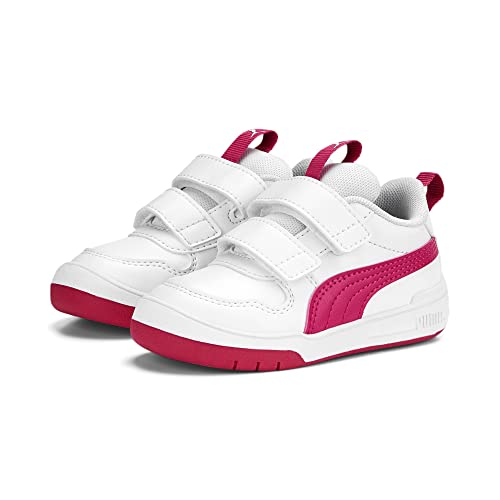 PUMA Puma Multiflex Sl V Inf, Zapatillas Unisex bebé, Puma White Orchid Shadow, 23 EU