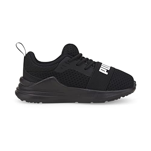 PUMA Puma Wired Run AC Inf, Zapatillas de running, Unisex bebé, Puma Black-Puma White, 20 EU