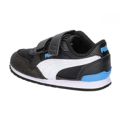 PUMA ST Runner V3 NL V Inf, Zapatillas unisex para niños 0-24, Black White-Regal Blue, 23 EU