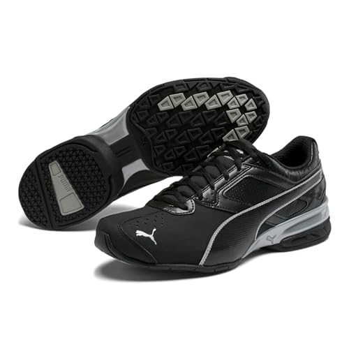 PUMA Tazon 6 Fm, Zapatillas de Running Hombre, Puma Black-Puma Silver, 41 EU