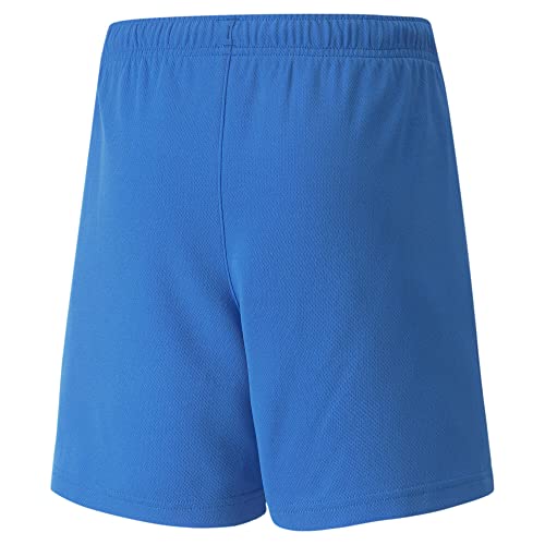 Puma teamRISE Short Jr, Pantalón Corto Unisex Bebé, Multicolor (Electric Blue Lemonade/White), 16