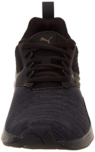 PUMA Unisex Adults' Sport Shoes NRGY COMET Road Running Shoes, PUMA BLACK-ULTRA GRAY-DARK SHADOW, 44