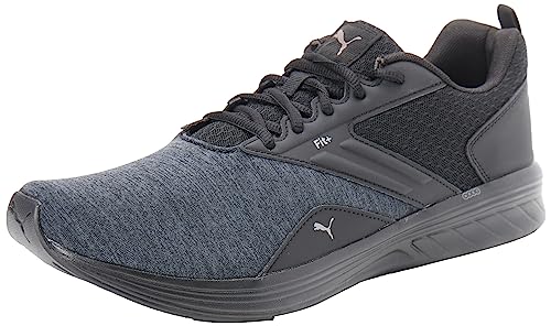 PUMA Unisex Adults' Sport Shoes NRGY COMET Road Running Shoes, PUMA BLACK-ULTRA GRAY-DARK SHADOW, 44