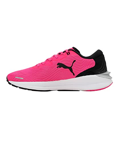 PUMA Women's Sport Shoes ELECTRIFY NITRO 2 WNS Road Running Shoes, RAVISH-PUMA BLACK-PUMA SILVER, 39