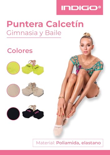 Puntera Calcetín de Gimnasia y Baile INDIGO (34/35, Beige)