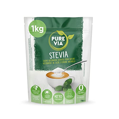 Pure Via Stevia Leaf - Gránulos dulces (1 kg)