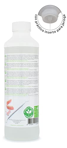 Purivita - Líquido para limpiador ultrasónico-baño ultrasónico, para gafas, dentaduras postizas, joyas 500ml