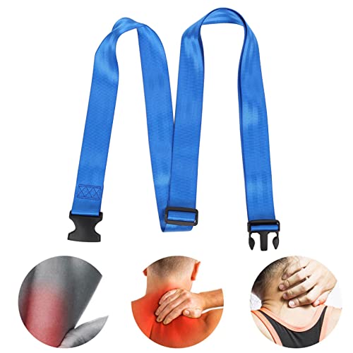 Pwshymi Mulligan Strap, Banda de Movilización Articular de Cinturón de Tracción Desmontable para Fisioterapeutas para Hospitales(Azul)