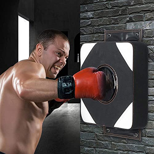 Quiet Punch Doorway Saco De Boxeo, Saco De Uppercut De Montaje En Pared De Seis Agujeros con Posicionamiento Conveniente, Almohadilla Silenciosa Adecuada para Entrenamiento De Obje