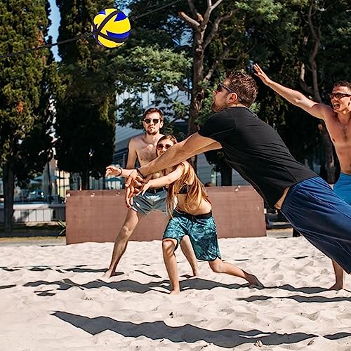 Quzente Entrenador De Remates De Voleibol, Entrenador De Remates De Práctica De Voleibol Ajustable, para Adolescentes, Niñas Y Niños, Practican El Ajuste De Servicio, Balanceo del Brazo