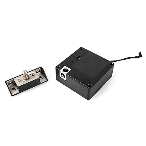 QWORK® Cerradura de cajón RFID, Cerraduras ocultas para armario, Negro