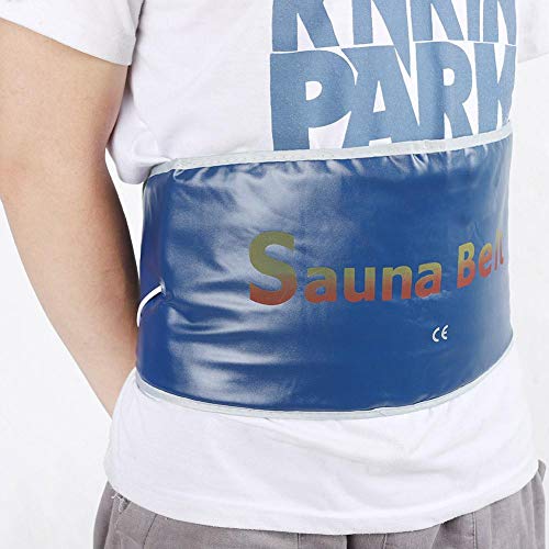 Raguso Faja Ajustable Cinturón, Cinturón de Adelgazamiento con compresión Caliente Cinturón de Barriga de Sauna Transpirable Cinturón de Sauna eléctrico para Adelgazar Cinturón de Sudor de Sauna