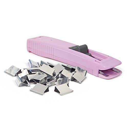 Rapesco 1365 Supaclip 40 Dispensador Rosa y 25 Clips de Acero inoxidable