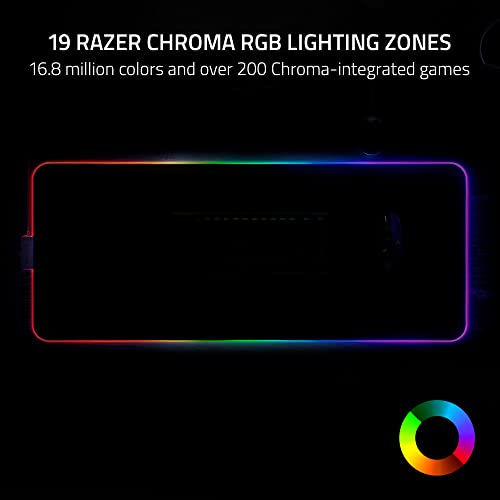 Razer Strider Chroma - Strider Chroma - Hybrid Mouse Mat with Chroma RGB