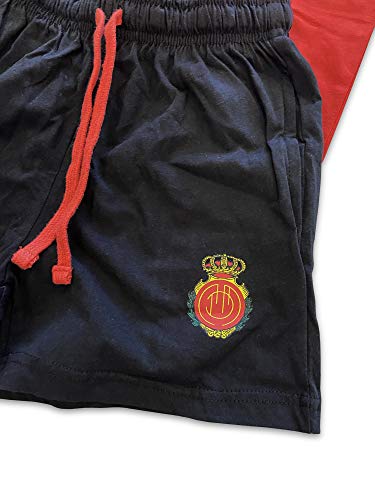 RCD Mallorca Pijama Summer Real Mallorca Juego, Unisex niños, Rojo, 8