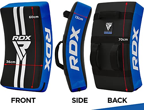 RDX MMA Artes Marciales Escudo Muay Thai Boxeo Paos Mano Patada Entrenamiento Pad Manoplas Segunda (Esto Se Vende como Cada Elemento)