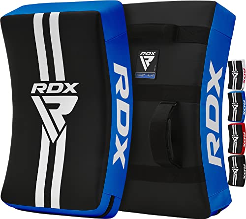 RDX MMA Artes Marciales Escudo Muay Thai Boxeo Paos Mano Patada Entrenamiento Pad Manoplas Segunda (Esto Se Vende como Cada Elemento)