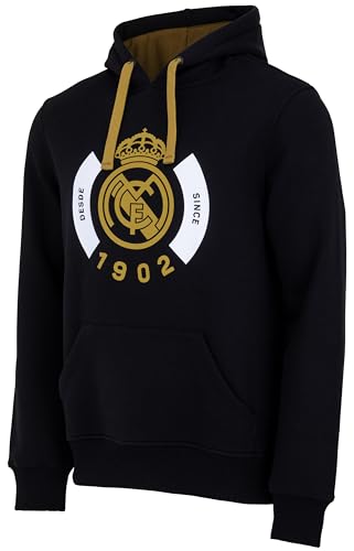 Real Madrid - Sudadera con capucha oficial para hombre, talla M