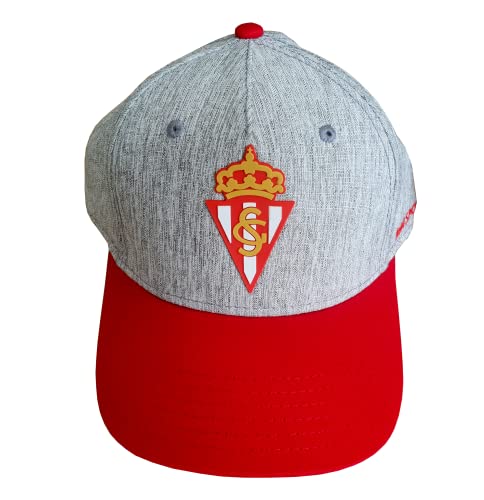 Real Sporting de Gijon Gorra Premium Escudo.