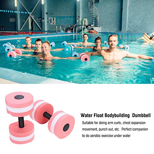 Redxiao Fitness Mancuernas acuáticas, 2 Piezas Pesas aeróbicas de Resistencia Pesada Barras de Espuma para aeróbicos acuáticos Fitness y Ejercicios de Piscina Set de Mancuernas(#2)