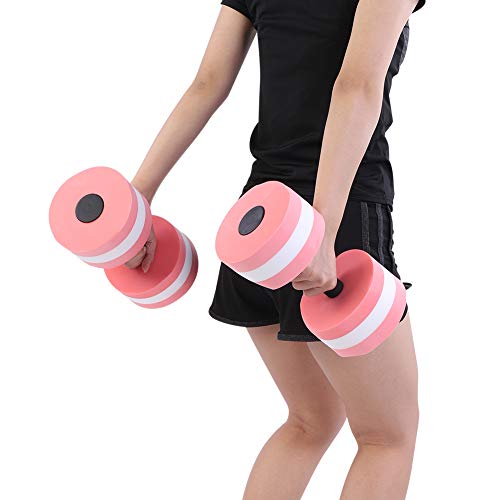 Redxiao Fitness Mancuernas acuáticas, 2 Piezas Pesas aeróbicas de Resistencia Pesada Barras de Espuma para aeróbicos acuáticos Fitness y Ejercicios de Piscina Set de Mancuernas(#2)