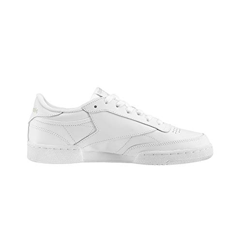 Reebok Club C 85, Zapatillas Mujer, Blanco (WHITE/LIGHT GREY), 39 EU