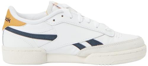 Reebok Club C Revenge, Zapatillas Hombre, FTWR White Vector Navy Retro Gold F23 R, 42 EU