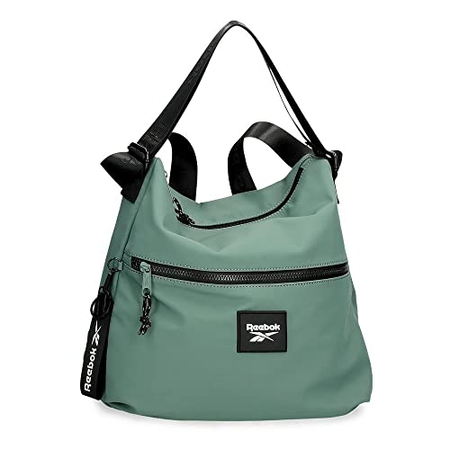 Reebok Elsie Bolso Mochila Verde 35x31x5 cms Poliéster