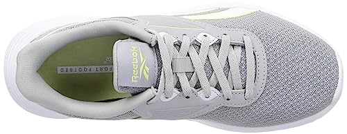 Reebok Lite 3, Zapatillas Mujer, Pure Grey 3 White Citrus Glow, 39 EU