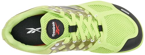 Reebok Nano 2.0, Zapatillas Mujer, Laser Lime F23 Core Black FTWR White, 39 EU