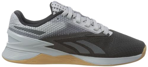 Reebok Nano X3, Zapatillas Unisex Adulto, Boulder Beige F23 Stucco Core Negro, 37.5 EU