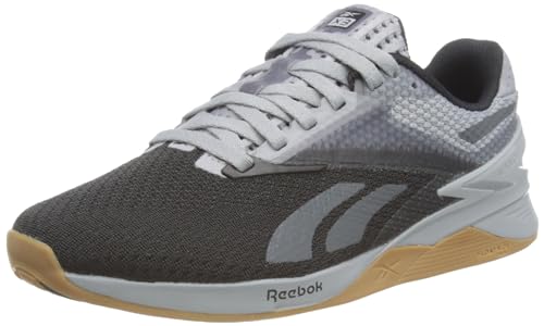 Reebok Nano X3, Zapatillas Unisex Adulto, Boulder Beige F23 Stucco Core Negro, 37.5 EU