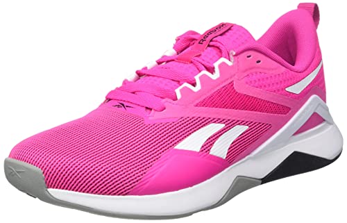 Reebok Nanoflex Tr 2, Zapatillas Mujer, Proud Pink Ftwr White Pure Grey 4, 39 EU