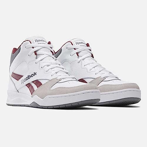 Reebok Royal Bb4500 Hi2, Zapatillas Hombre, FTWR White Classic Maroon F23 Pure Grey 2, 45 EU