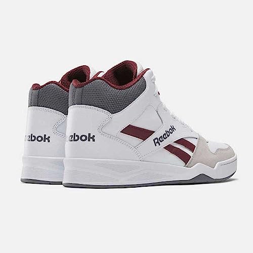 Reebok Royal Bb4500 Hi2, Zapatillas Hombre, FTWR White Classic Maroon F23 Pure Grey 2, 45 EU