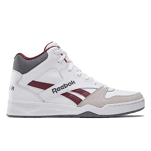 Reebok Royal Bb4500 Hi2, Zapatillas Hombre, FTWR White Classic Maroon F23 Pure Grey 2, 45 EU