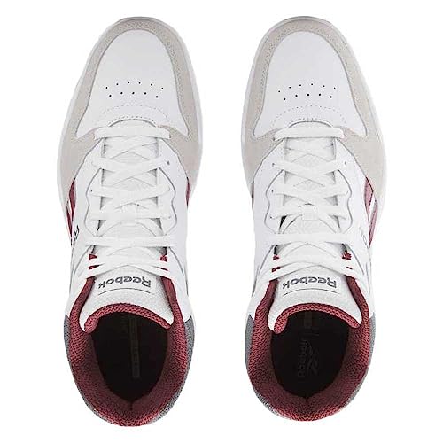 Reebok Royal Bb4500 Hi2, Zapatillas Hombre, FTWR White Classic Maroon F23 Pure Grey 2, 45 EU