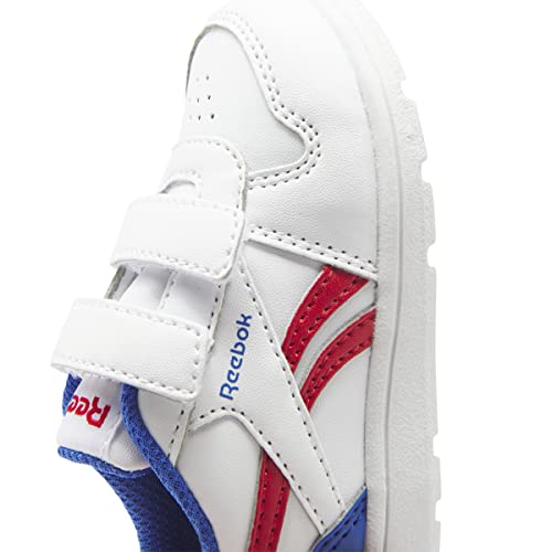 Reebok Royal Prime 2.0 Alt, Zapatillas Bebé-Niños, Footwear White/Vector Red/Vector Blue, 20 EU