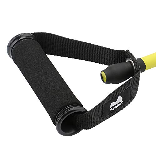 REEHUT Bandas Elásticas de Entrenamiento, Bandas de Resistencia para Fitness Cable de Ejercicio de Entrenamiento para Tonificación Muscular, Equipo de Ejercicio de Estiramientos para Yoga - Atómico