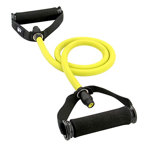 REEHUT Bandas Elásticas de Entrenamiento, Bandas de Resistencia para Fitness Cable de Ejercicio de Entrenamiento para Tonificación Muscular, Equipo de Ejercicio de Estiramientos para Yoga - Atómico