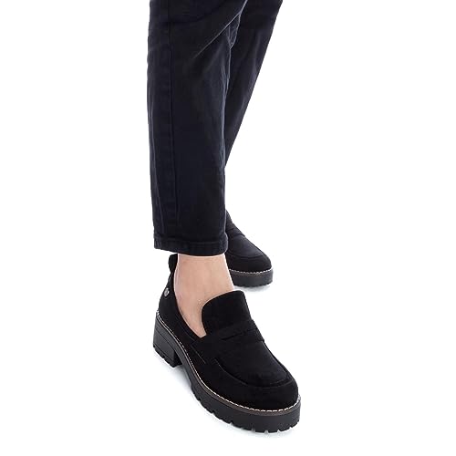 REFRESH - Zapato para Mujer, Color: Negro, Talla: 37