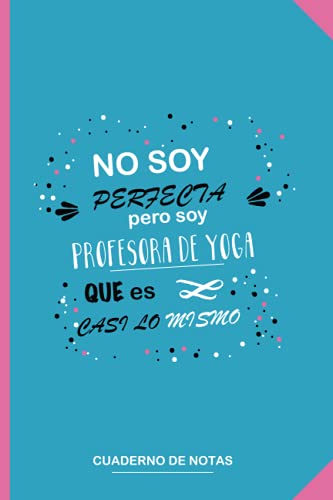 Regalo para la mejor Profesora de yoga: Cuaderno de notas A5 regalo Profesora de yoga- A5 /cuadriculado - | regalos Profesora de yoga para el cumpleaños|regalo de cumpleaños colega