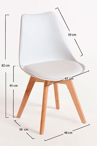 Regalos Miguel - Sillas Comedor - Silla Synk Pro - Blanco