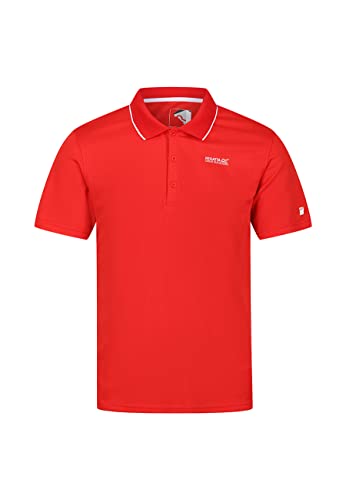 Regatta Camisetas/polos/chalecos Maverick V' de secado rápido para hombre, Rojo Sevilla, M