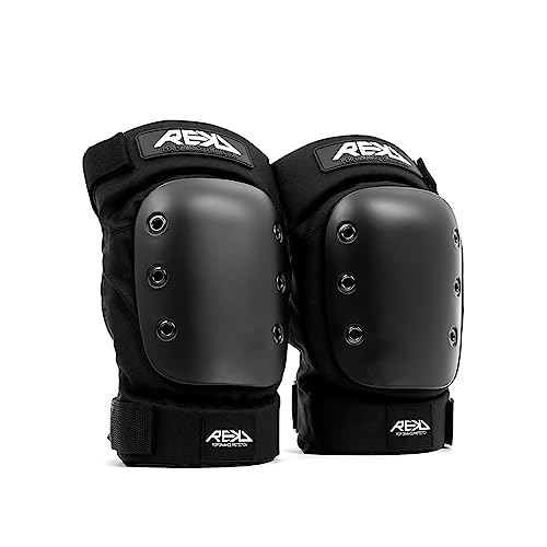 REKD Pro Ramp Knee Pads Adultos Unisex, Negro (Black), M