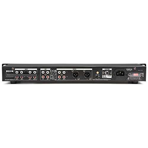 Reproductor Multimedia en una Unidad de Rack con Reproductor Integrado de MP3 Que Lee ficheros Directamente Desde USB y SD. Ademas el PDC75 Incluye Receptor BT para Hacer Streaming de tu Musica